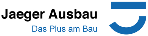 Logo Jaeger Ausbau, Das Plus am Bau 